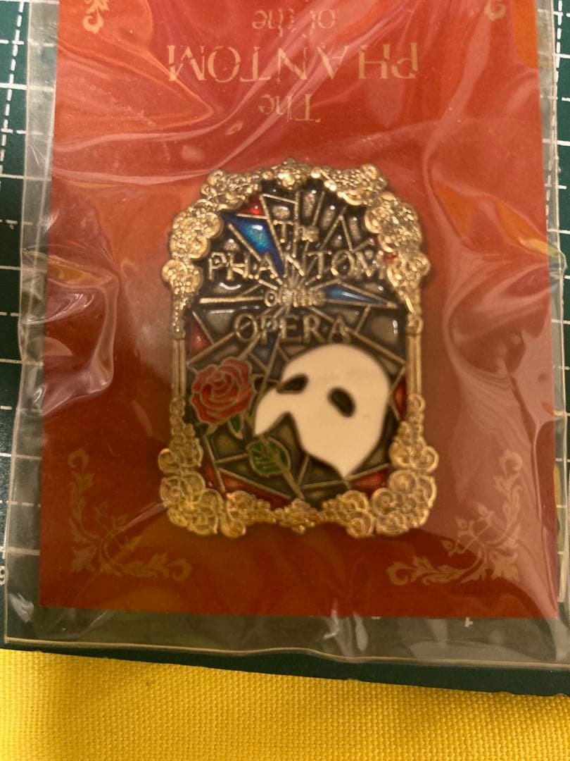 3点‼️✳️劇団四季 オペラ座の怪人 ファントムベア ぬいぐるみ✳️キーホルダーバッジ