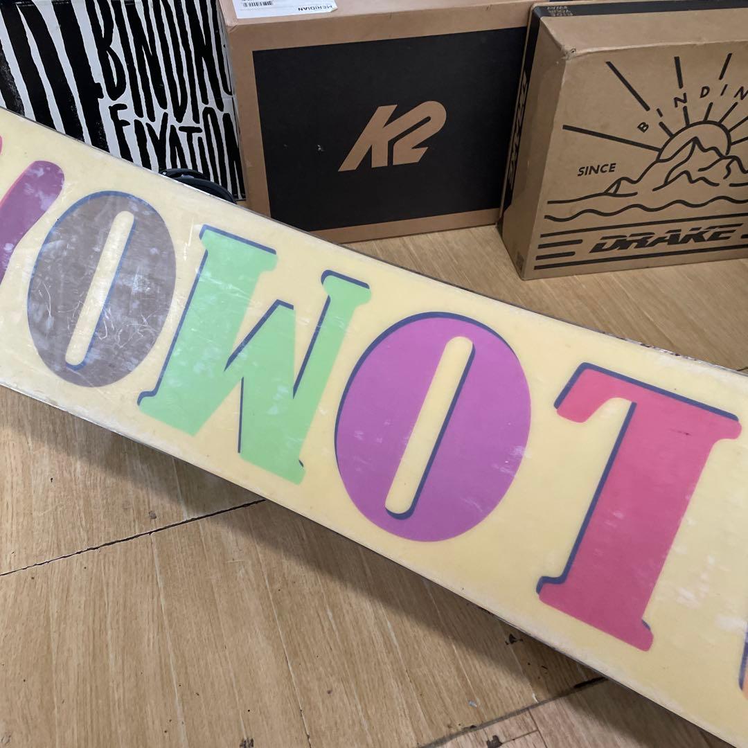 SALOMON×ZUMA　サロモン　未使用バインディング付スノーボードセット