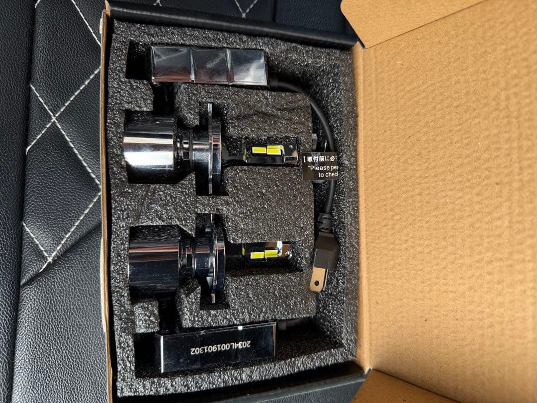 HID屋 LEDヘッドライト Qシリーズプラチナ 6500K H4 Hi/Lo