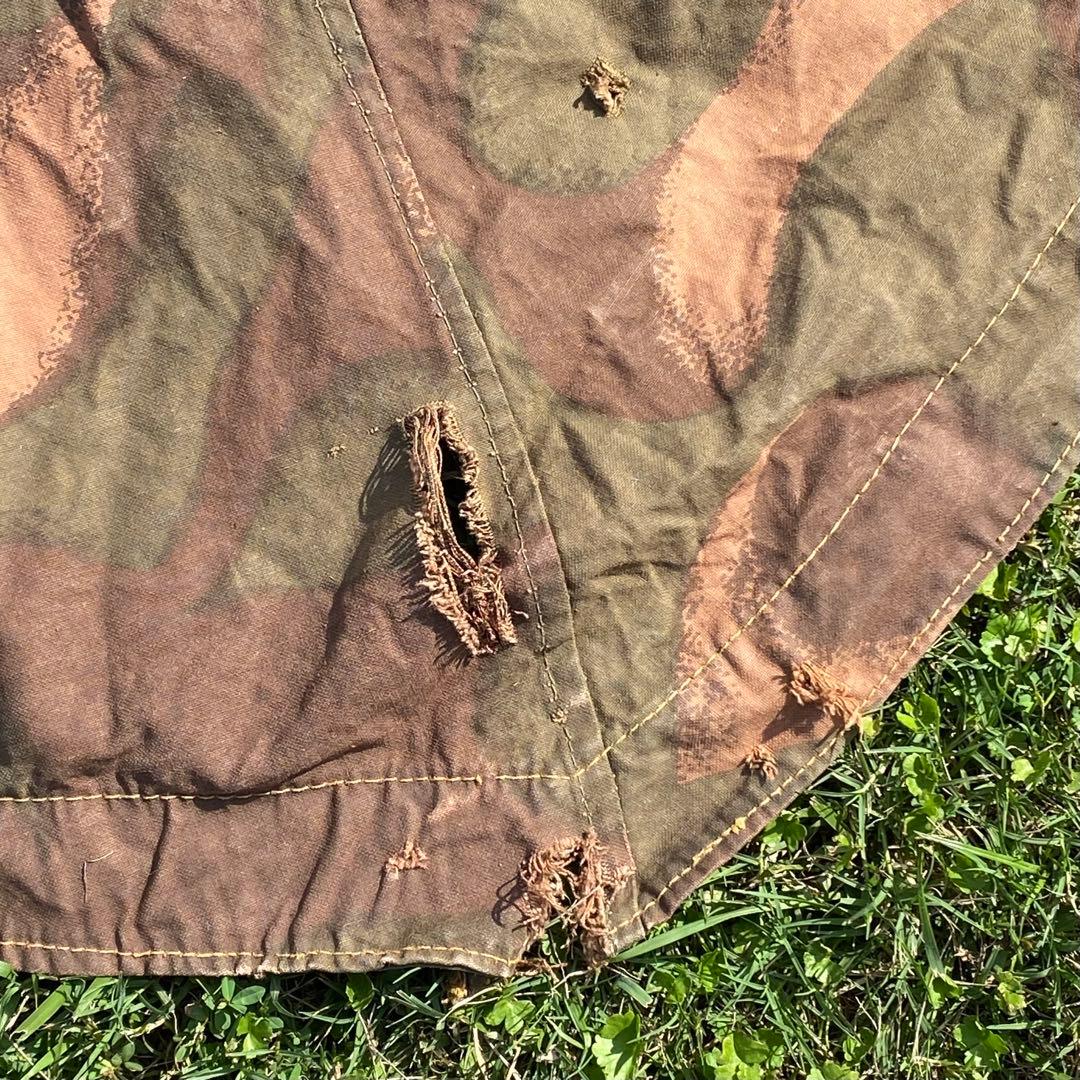 ハンガリー軍　軍幕　ポンチョ　１枚①　 迷彩　ハリケーンカモ　ミリタリー