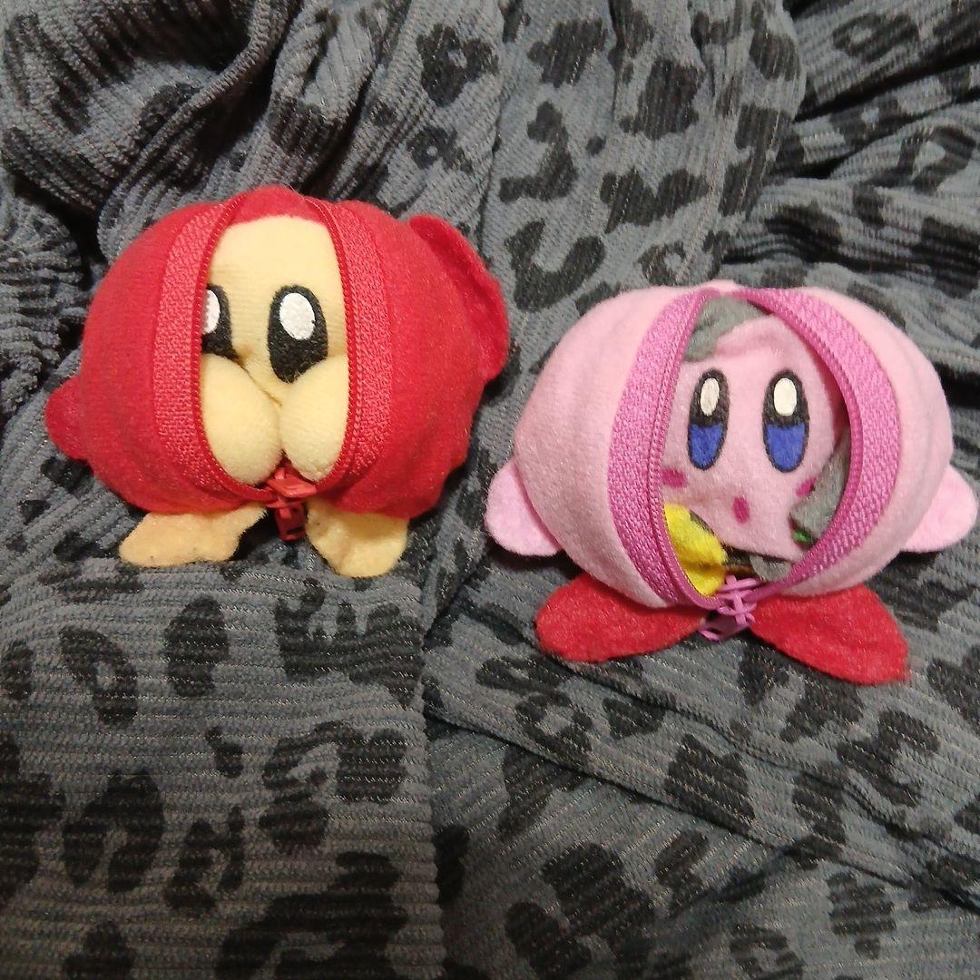 カービィ ワドルディ 変身ぬいぐるみ セット　リバーシブル　希少品　レトロ