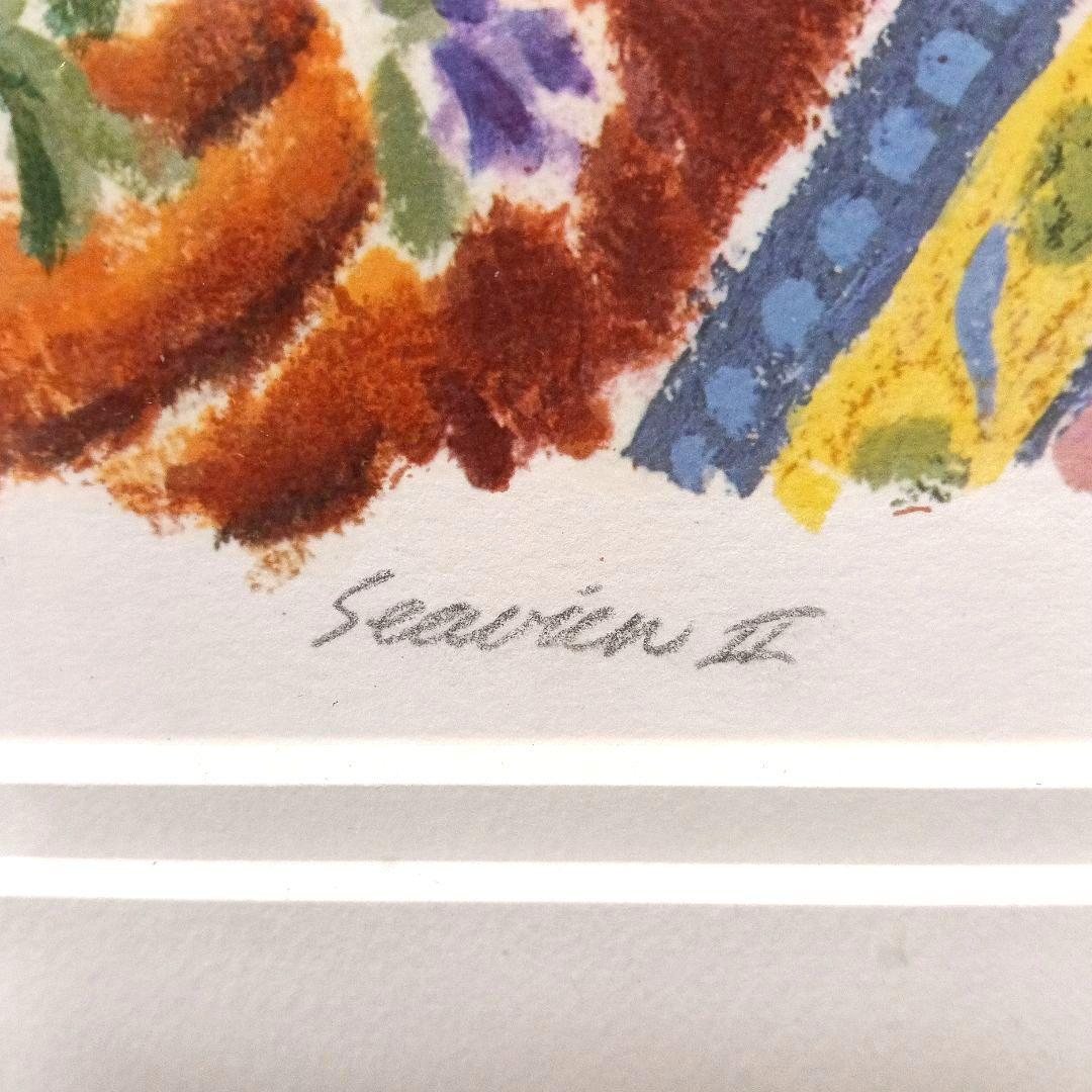 希少 キャシー ホワイティング 額装 直筆サイン・エディション有 大判版画