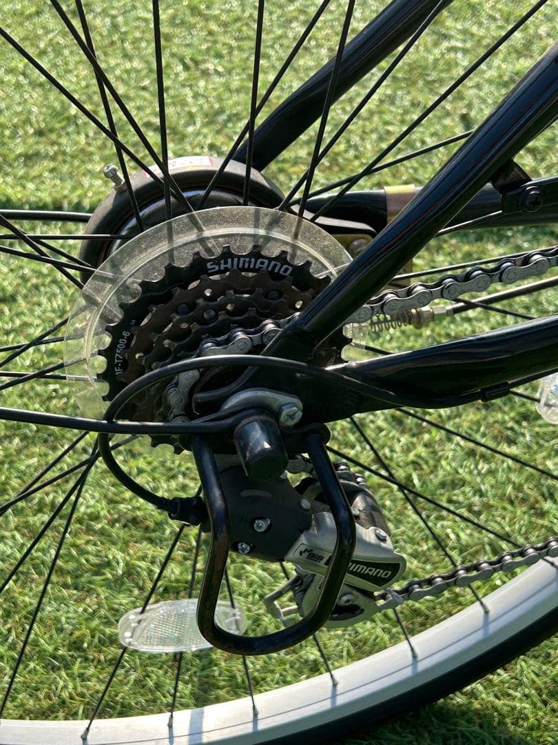 Mugello シティサイクル 6速 ブラック　27インチ （岐阜県引き取り）