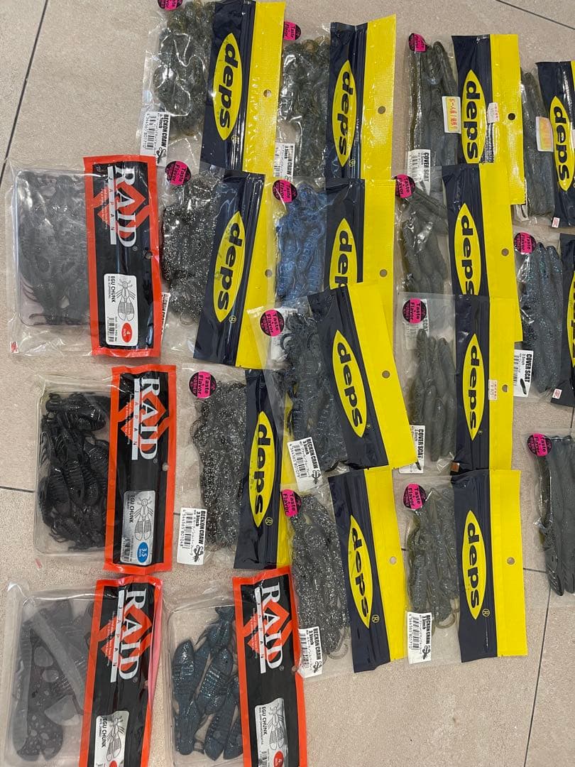 deps RAID ワームセット 4inch 3.5inch