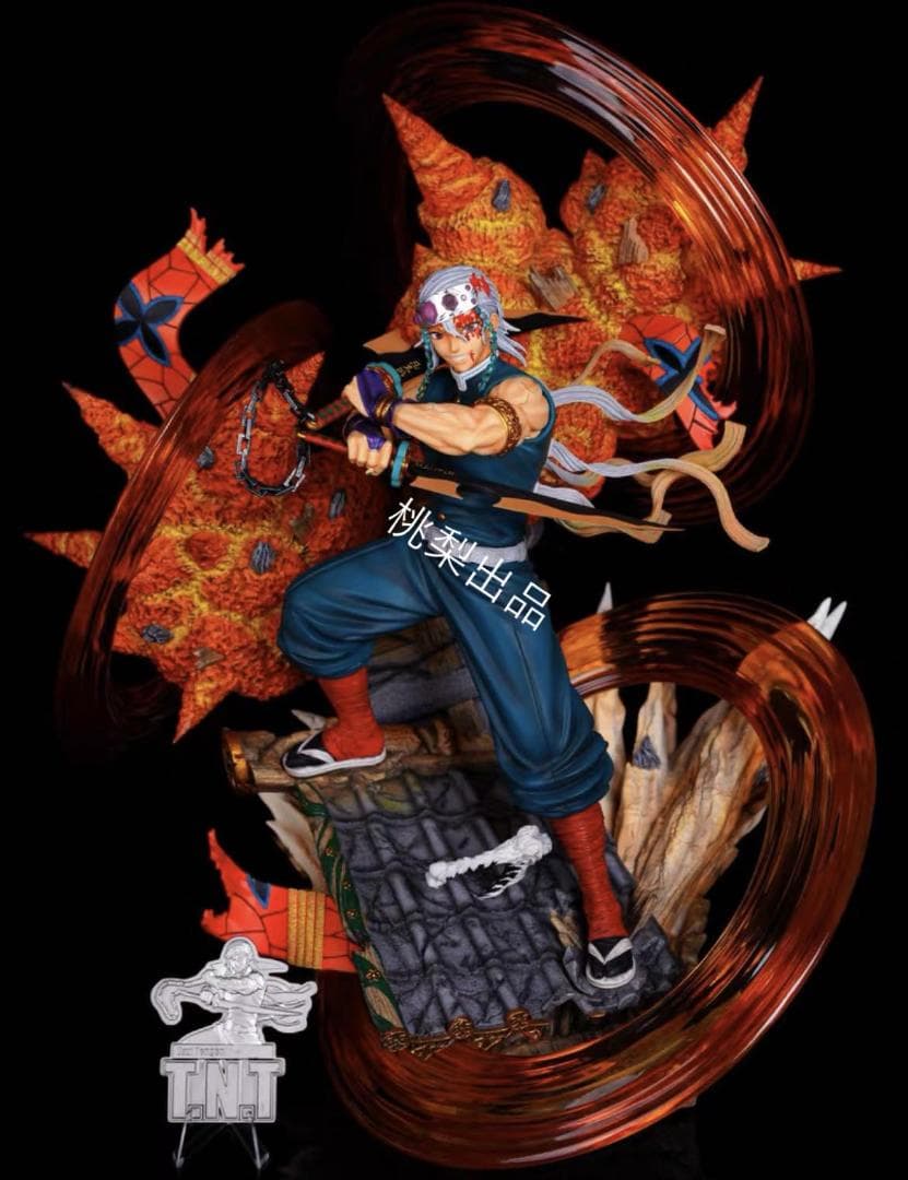 新品未開封『鬼滅の刃』音柱・宇髄天元 TNT ガレージキット スタチュー