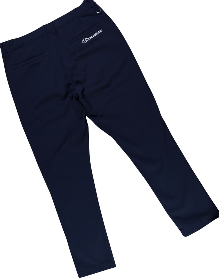 L 秋冬 定価15,180円 チャンピオンゴルフ ボンディングスウェットパンツ紺