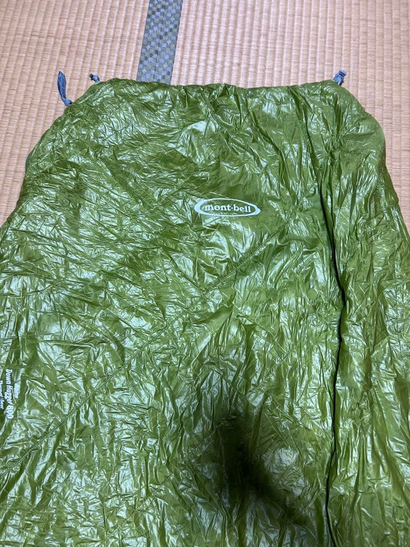 【美品】モンベル アルパインダウンハガー800 サーマルシーツ