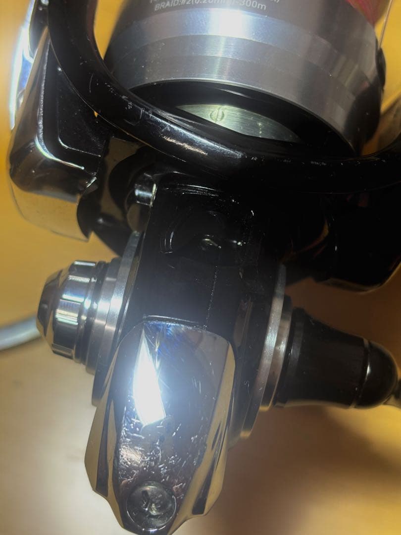 中古レグザLT4000D-CXH Gomexusハンドルノブとリールスタンド付き