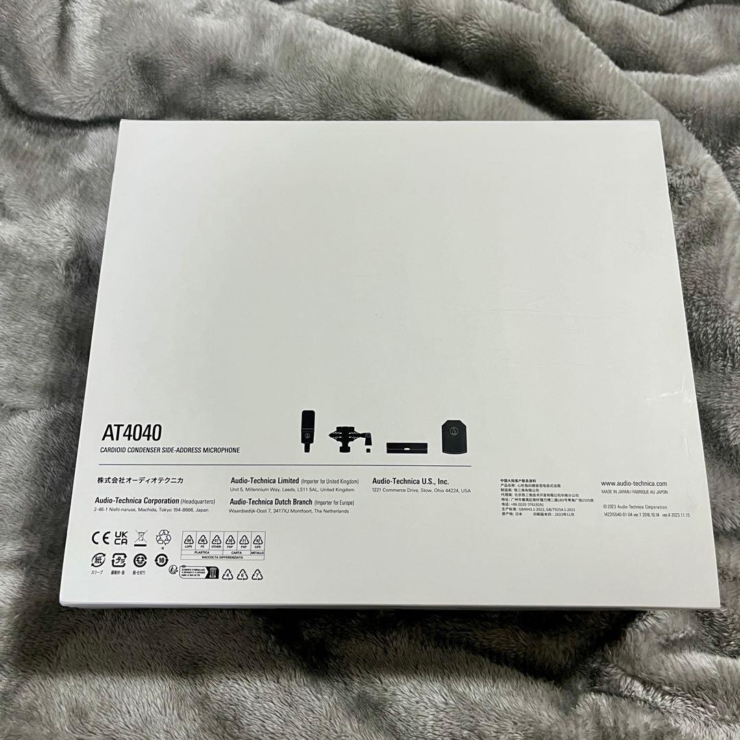 Audio-Technica AT4040 コンデンサーマイク ブラック