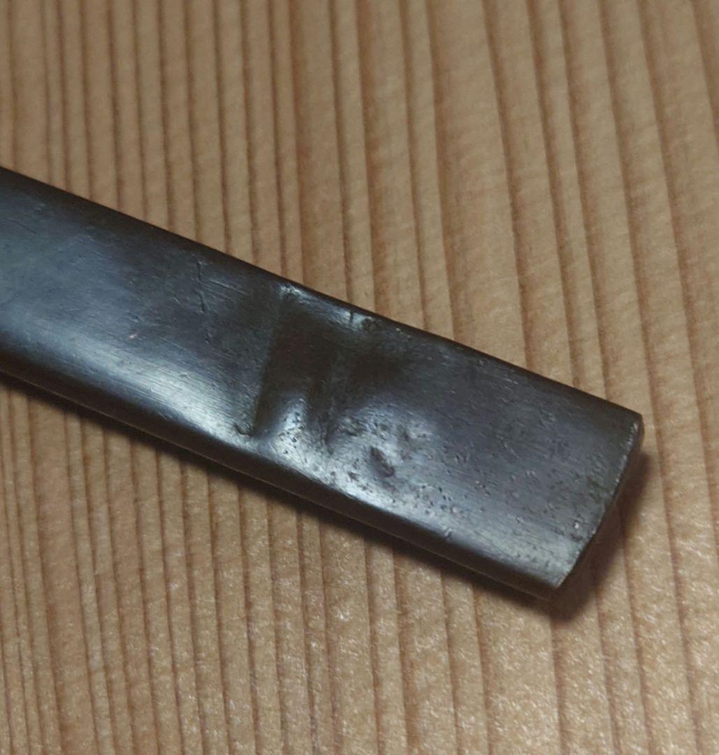 時代刀装具　小柄在銘⑤