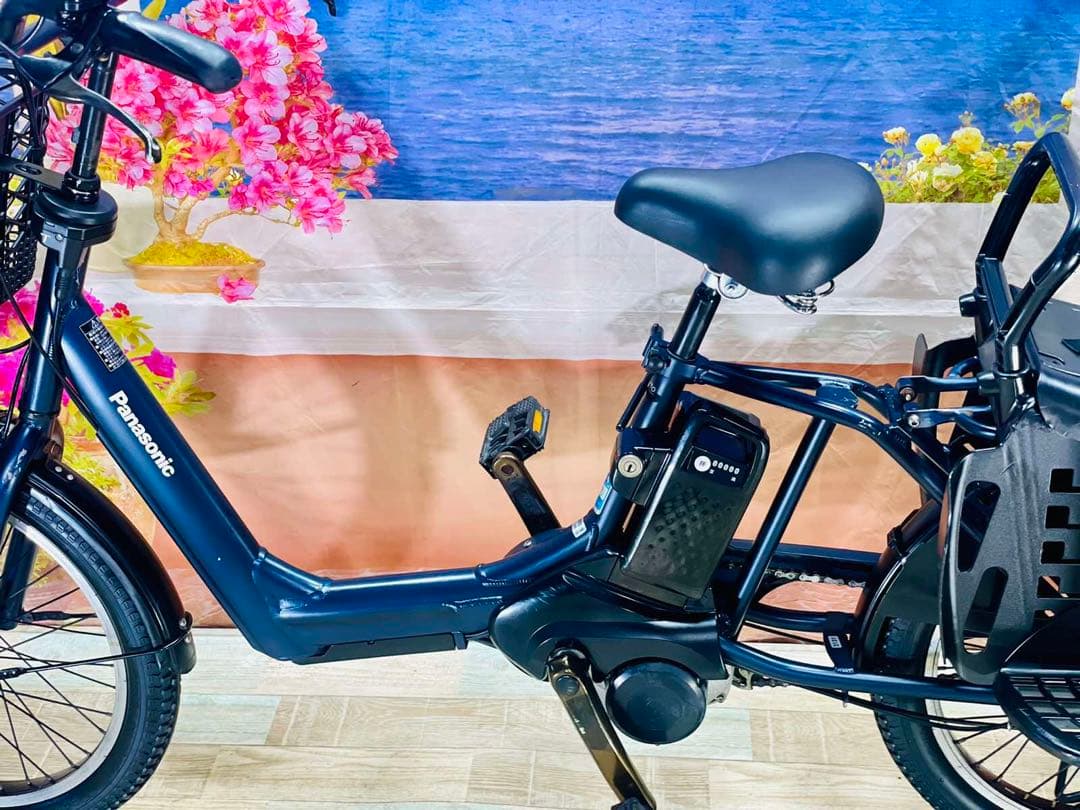 王様ギュットアニーズ⭐️16AHパナソニック子供乗せ電動アシスト自転車Y3131