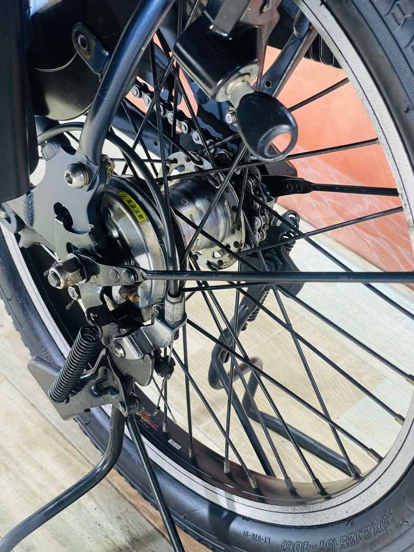 王様ギュットアニーズ⭐️16AHパナソニック子供乗せ電動アシスト自転車Y3131