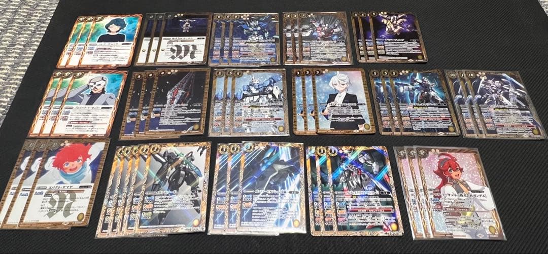 バトルスピリッツ　ガンダム 水星の魔女　全種　デッキセット