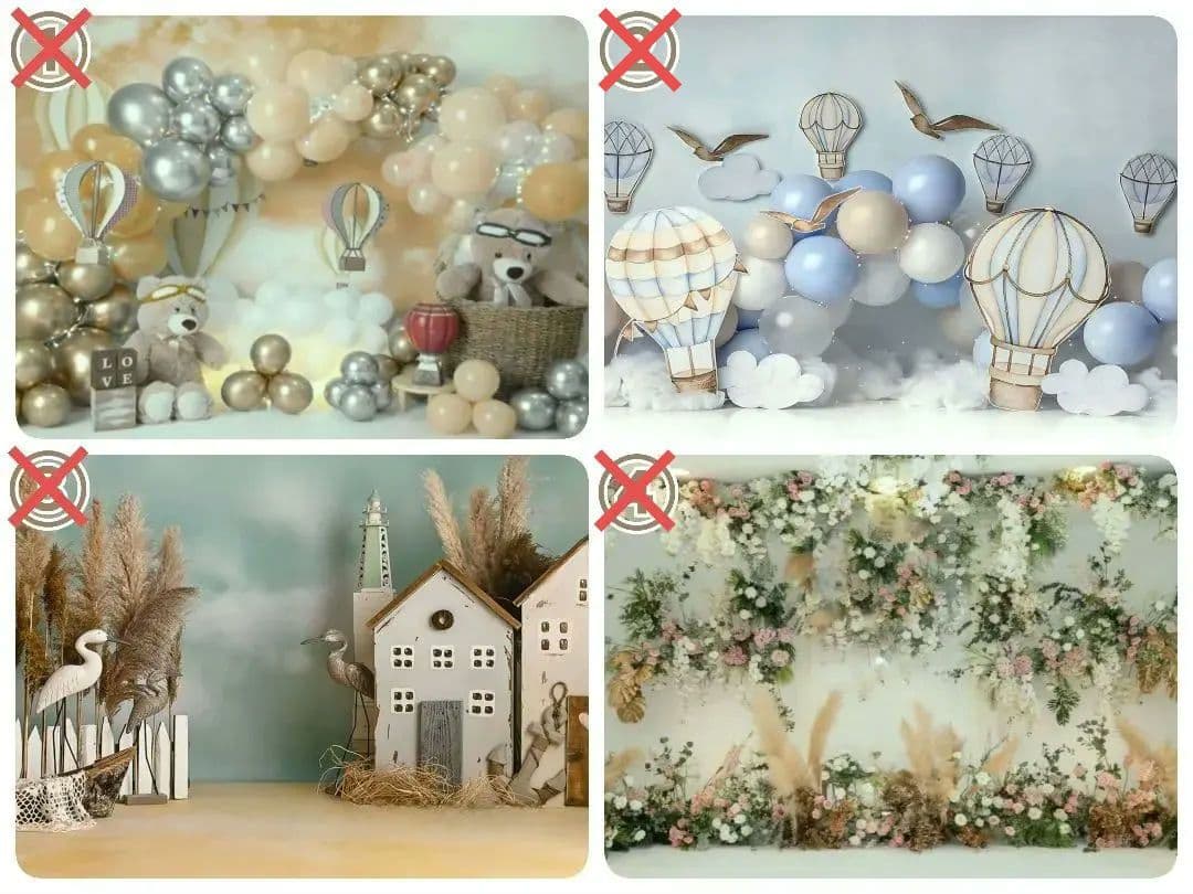 背景布【秋XB】サンプル　ペット撮影用ブース　パンパスグラス　ドライフラワー