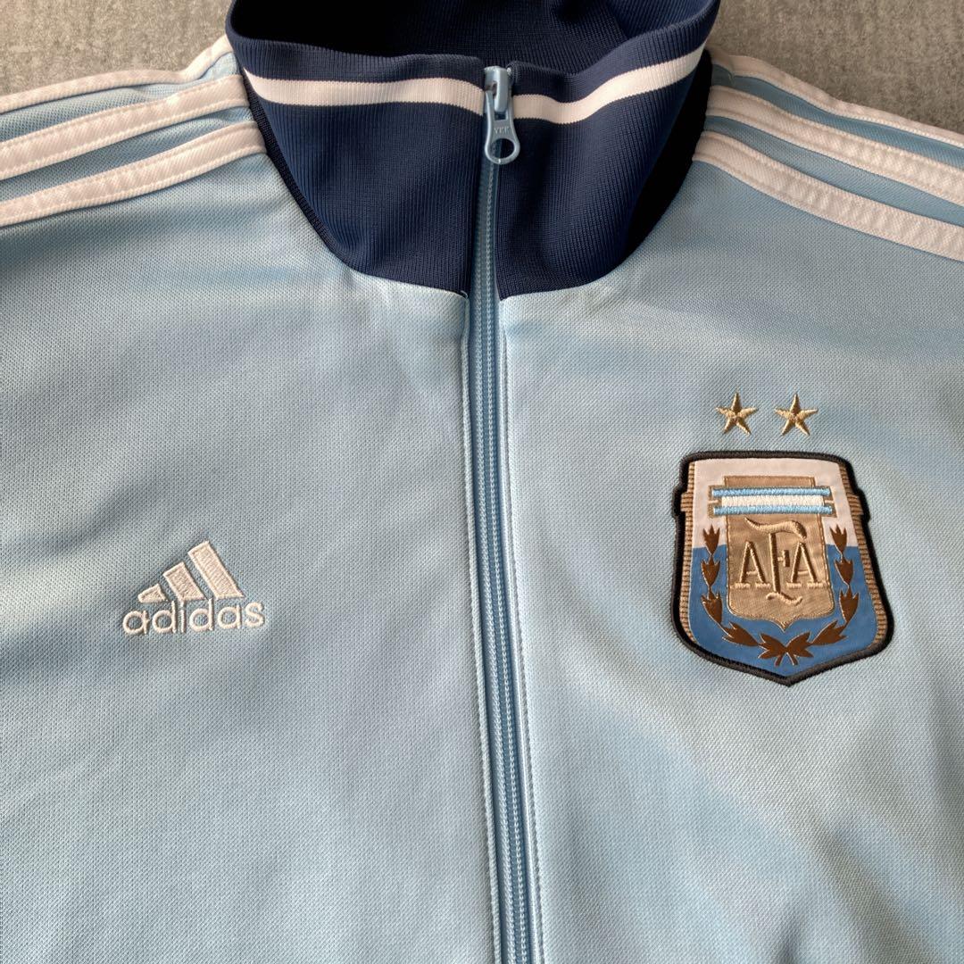 【限定メッシモデル】アディダス アルゼンチン代表 トラックジャケット 刺繍 L
