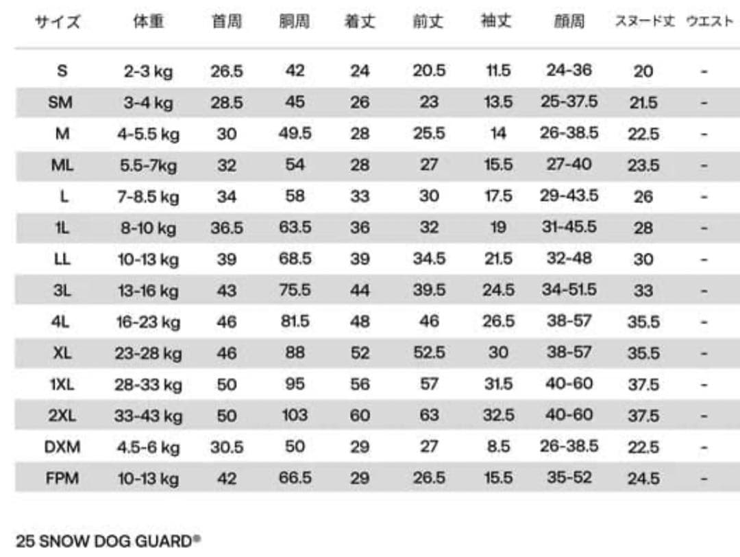 ALPHACON  Dog guard RETRO SKI SMサイズ