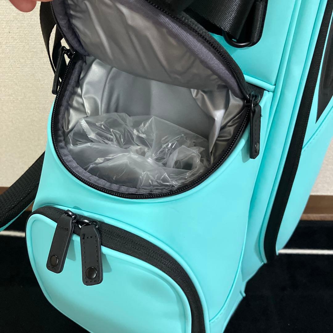 新品 TDN GOLF スコットランド発 プレミアム スタンドバッグ ブルー