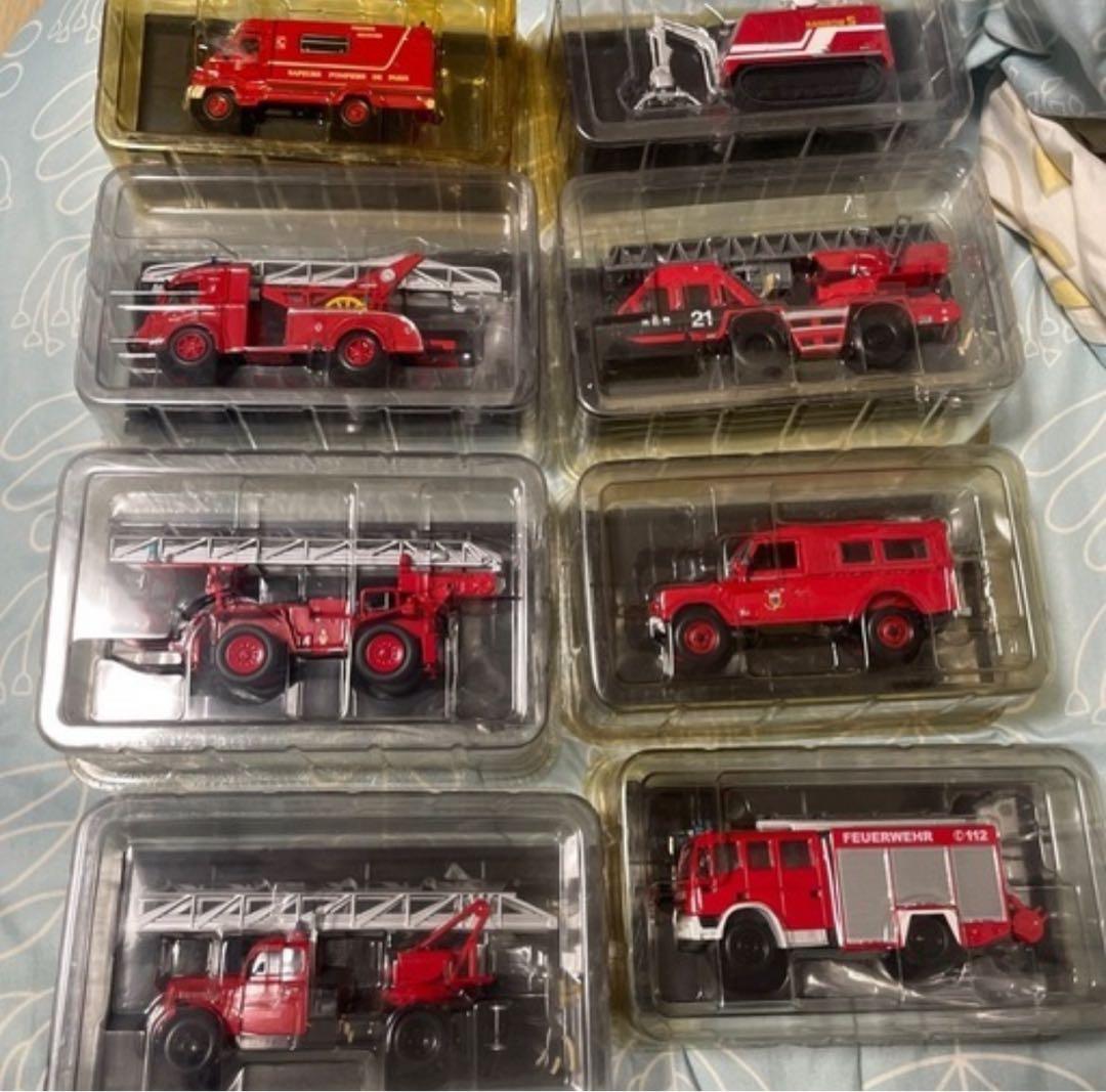 消防車ミニカー まとめ売り
