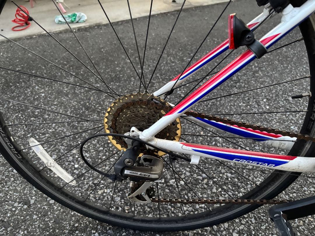 【ブータン】GIANT CROSTAR クロスバイク トリコロールカラー