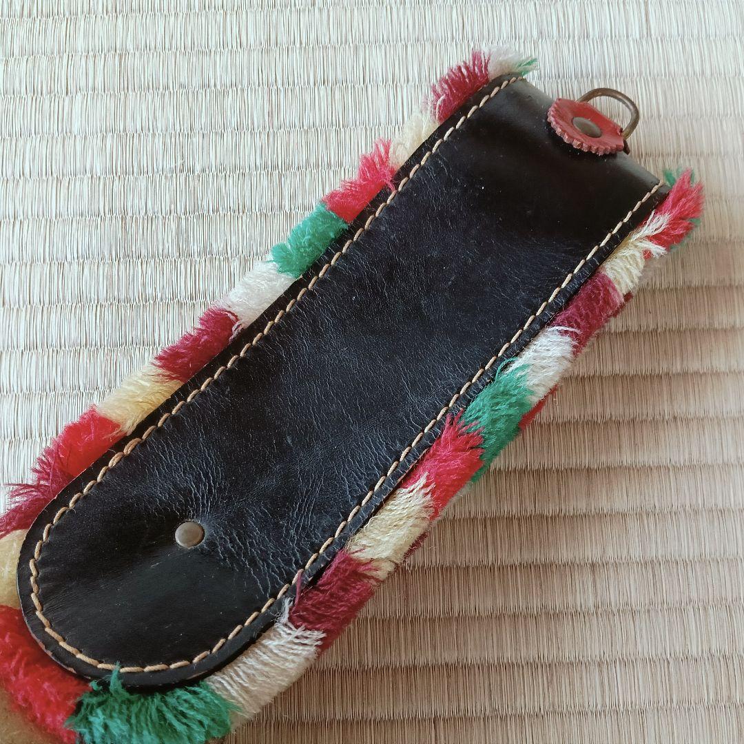 スイス アッペンツェル地方 カウベル 大■真鍮 本革 鐘 牛 民芸品 細工 海外