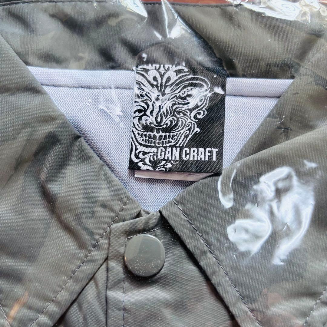 新品未使用　GAN CRAFT ガンクラフト　コーチジャケット M グレー