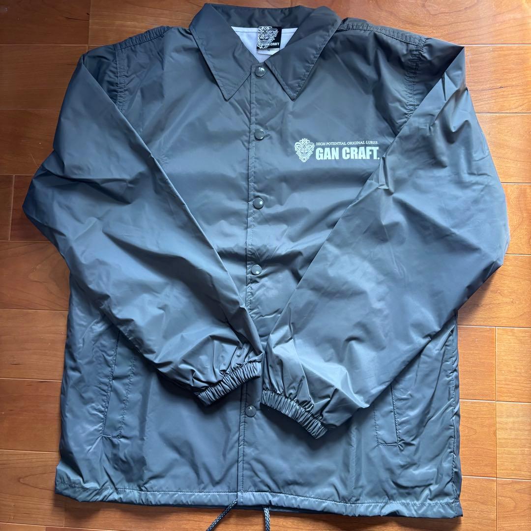新品未使用　GAN CRAFT ガンクラフト　コーチジャケット M グレー