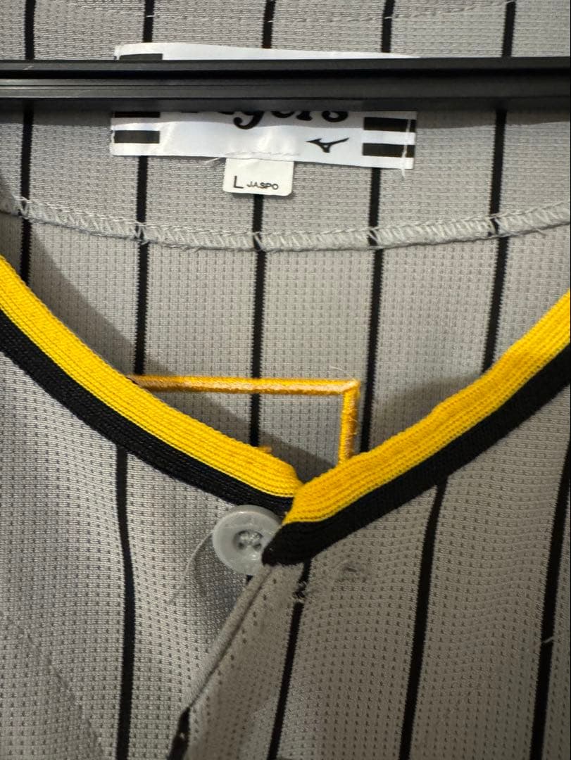 阪神タイガース 梅野隆太郎 選手 直筆サイン入りユニフォーム サイズL