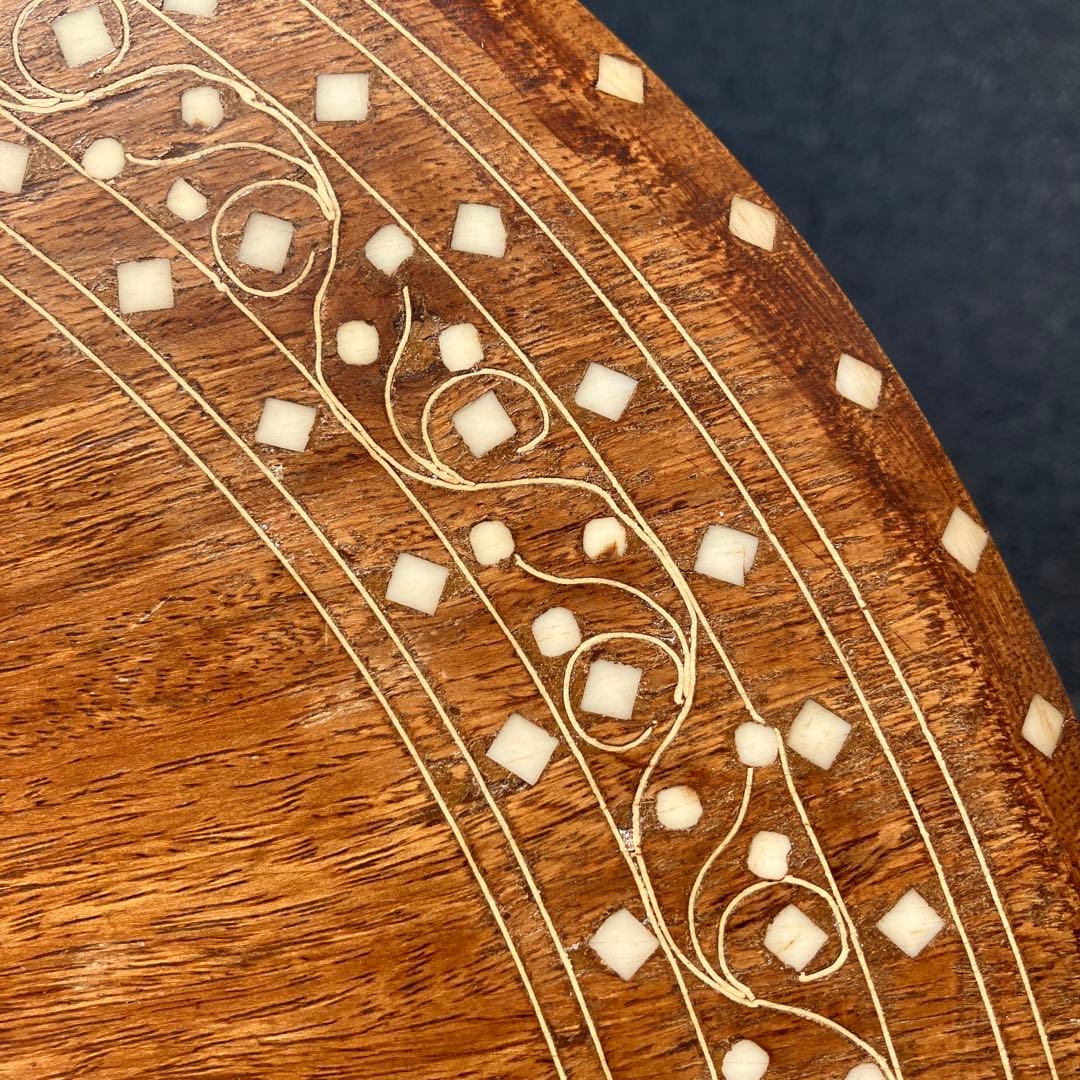 中東で購入した象嵌彫テーブル