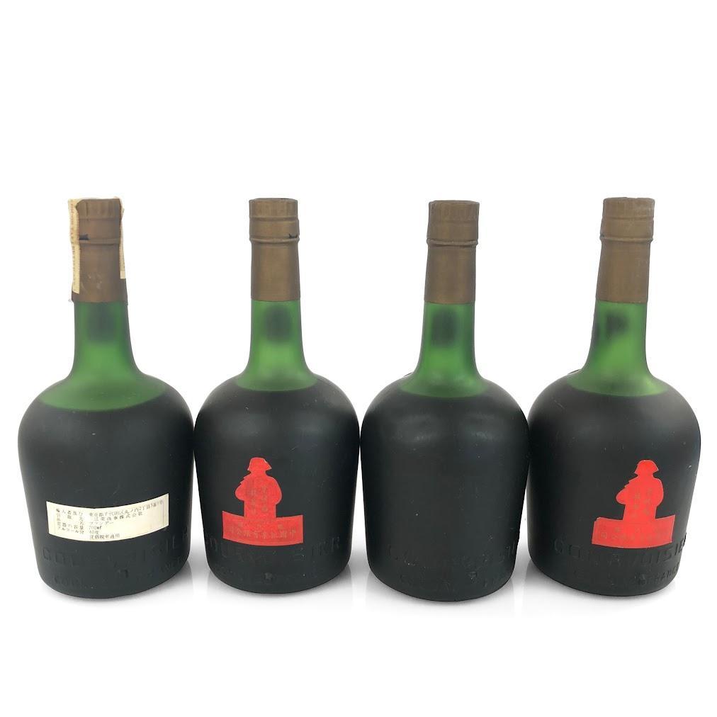 【未開栓】COURVOISIER NAPOLEON ブランデー 700ml 4本
