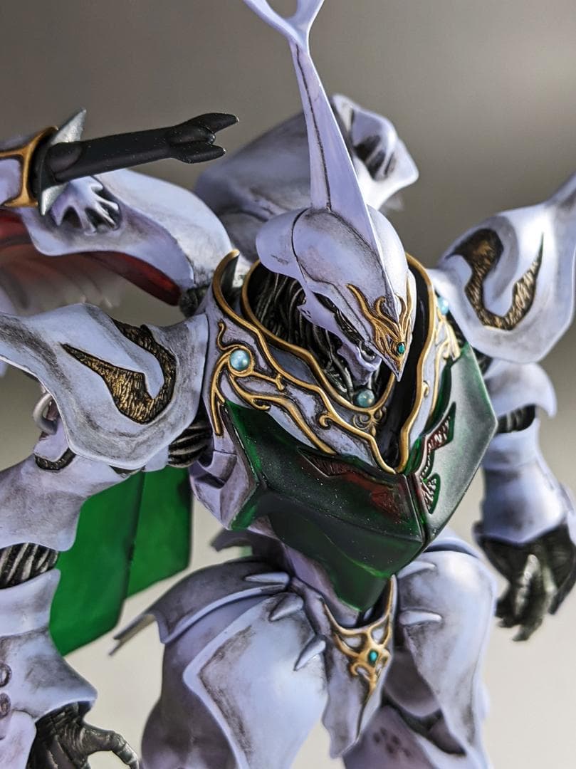 プラモデル　PLAMAX オーラバトラーサーバイン　組立塗装済