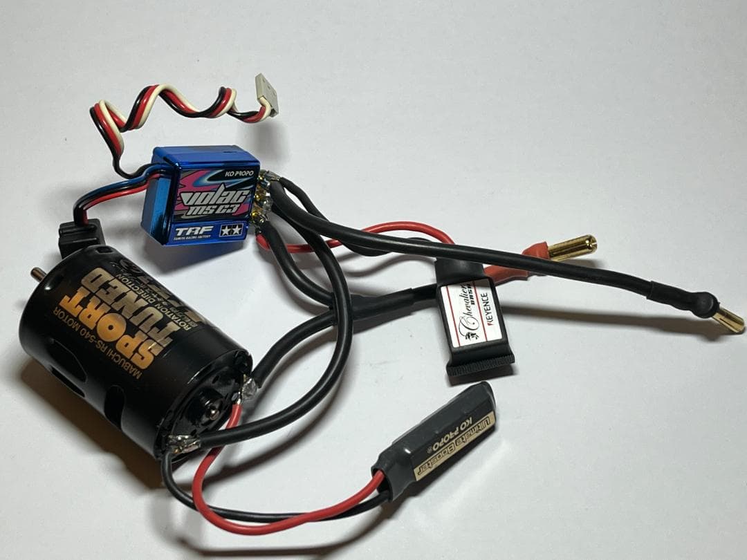 TAMIYA 1/10 RC用メカ TRF volac MS C3・モーター他