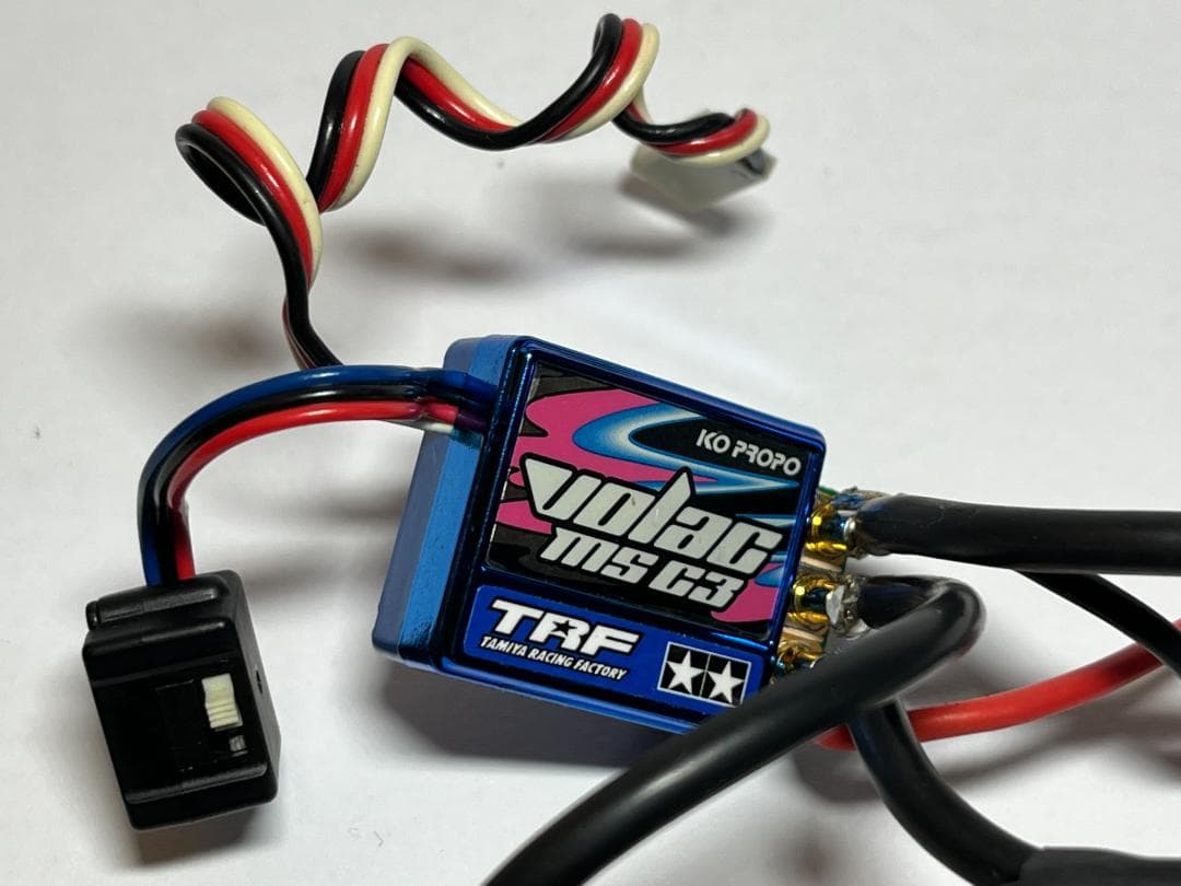 TAMIYA 1/10 RC用メカ TRF volac MS C3・モーター他