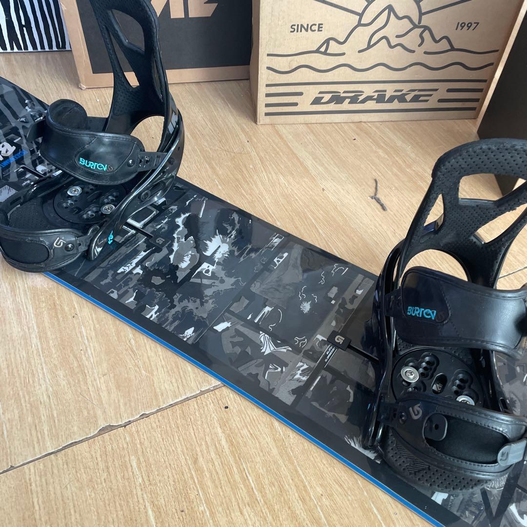 BURTON　バートン　スノーボード　フリースタイルバインディング付