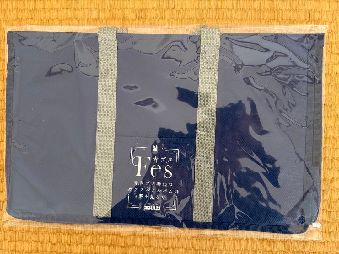 【非売品】青春ブタ野郎/峰ヶ原高校スクールバッグ風不織布バッグ