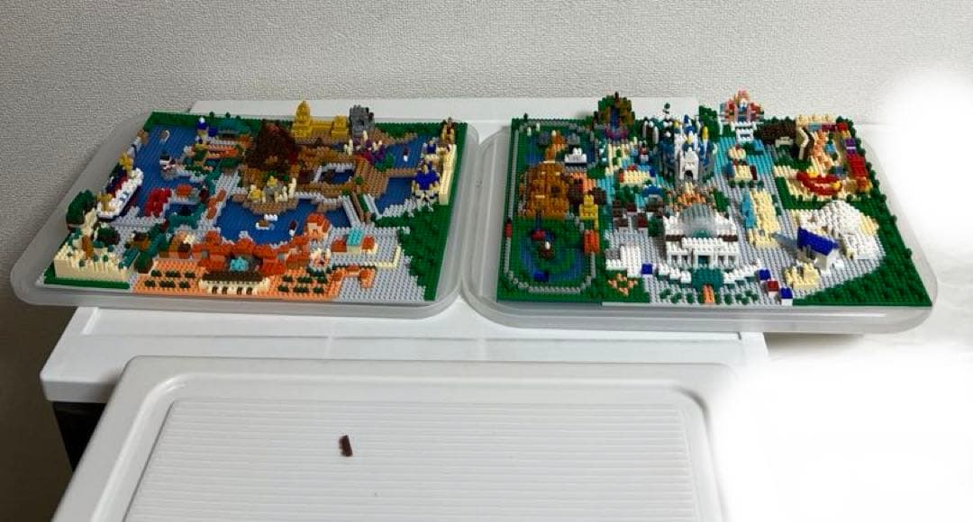 ディズニー、ナノブロック（ディズニーランド、ディズニーシー）