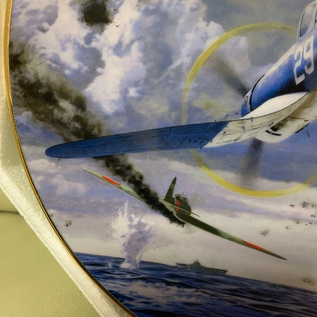 Run on Bunker Hill コレクターズプレート　ゼロ戦　太平洋戦争