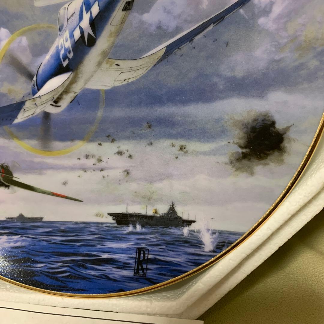 Run on Bunker Hill コレクターズプレート　ゼロ戦　太平洋戦争