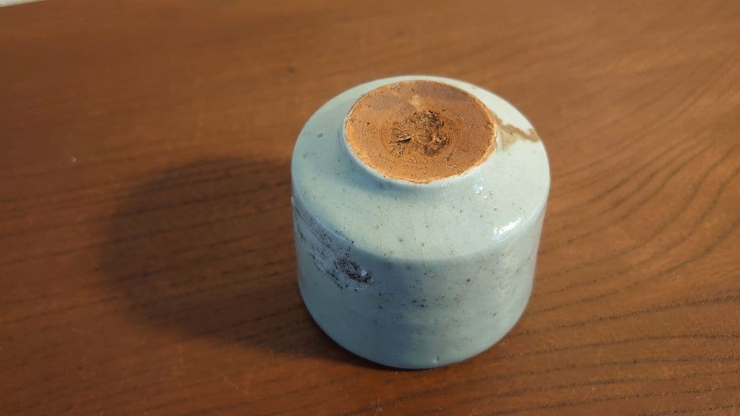 青備前　備前焼　香炉　茶道具　アンティーク備前　蔵出し　鑑賞陶器　１客