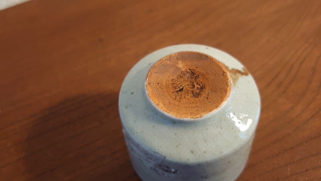 青備前　備前焼　香炉　茶道具　アンティーク備前　蔵出し　鑑賞陶器　１客