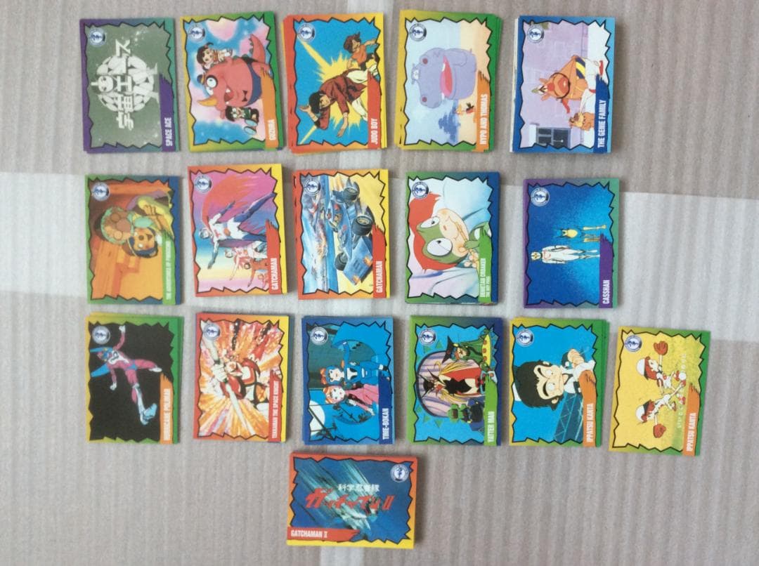 ウルトラマンシリーズ ミニカード ＆ タツノコワールド