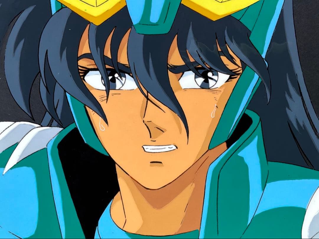 n*a様 聖闘士星矢 セル画 ドラゴン紫龍