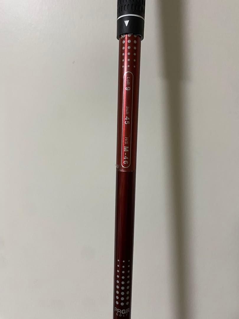 603 曲がらないドライバー！短尺　43.5インチ　プロギア