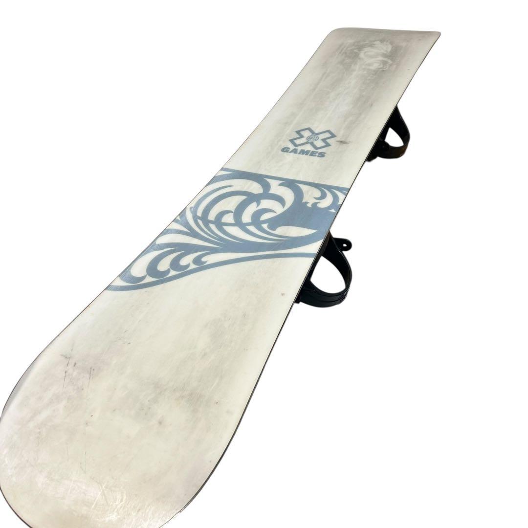 ③スノーボード2点セット　X-GAMES　FIFTY FIFTYビンディング付