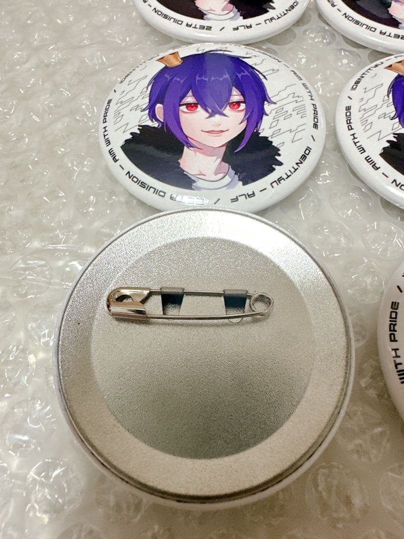 ZETA DIVISION alf あるふ 初期缶バッジ24個