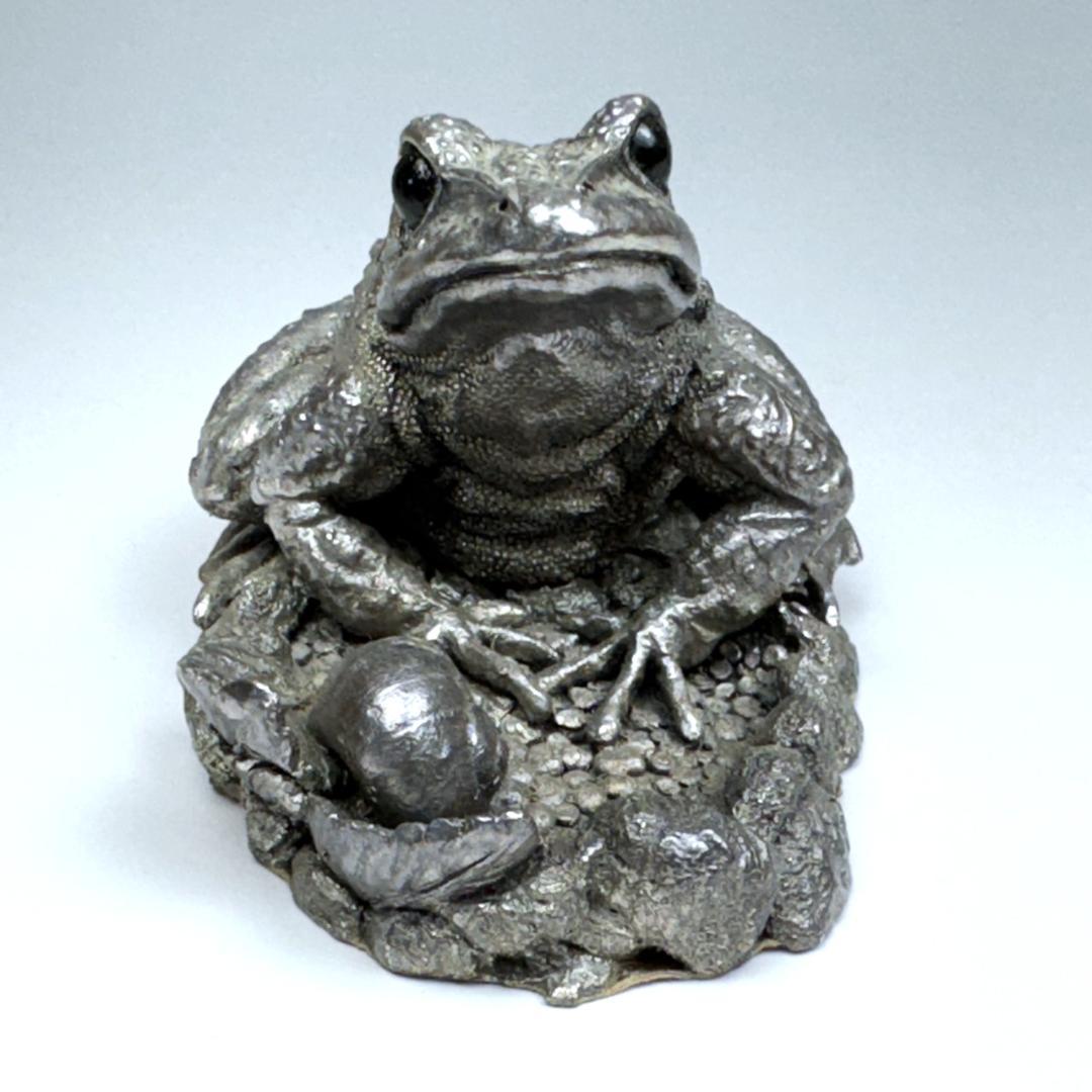 カントリーアーティスト スターリングシルバー カエル フロッグ 蛙 207g