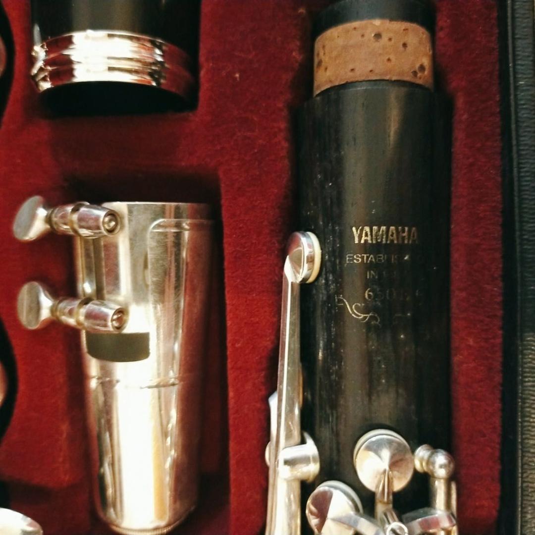 希少　クラリネット　YAMAHA 650F 　高級グラナディラ材