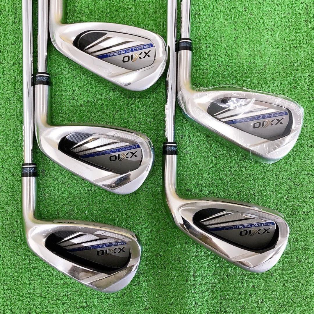 タ88★ゼクシオイレブン XXIO11 7番アイアン5本セット R 純正スチール