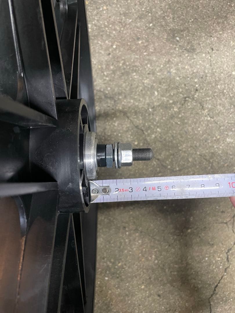 20インチ ブラック BMXプラスチックホイール