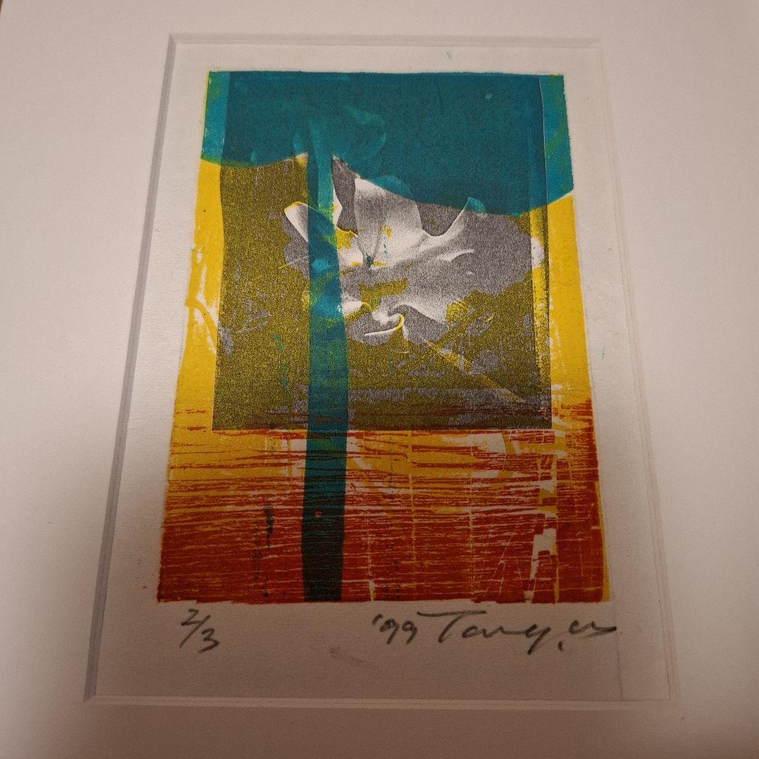 唐承華 2/3 リトグラフ 版画　絵画