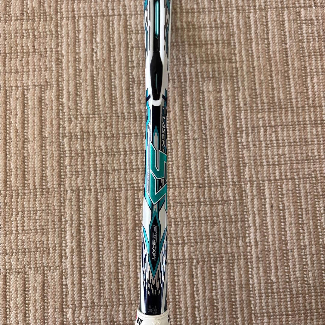 美品 YONEX ソフトテニスラケットエフレーザー5S エメラルド